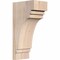 Ekena Millwork Pescadero Smooth Corbel, Douglas Fir, 5 1/2"W x 8"D x 16"H COR06X08X16PEC00SDF - alternate 1